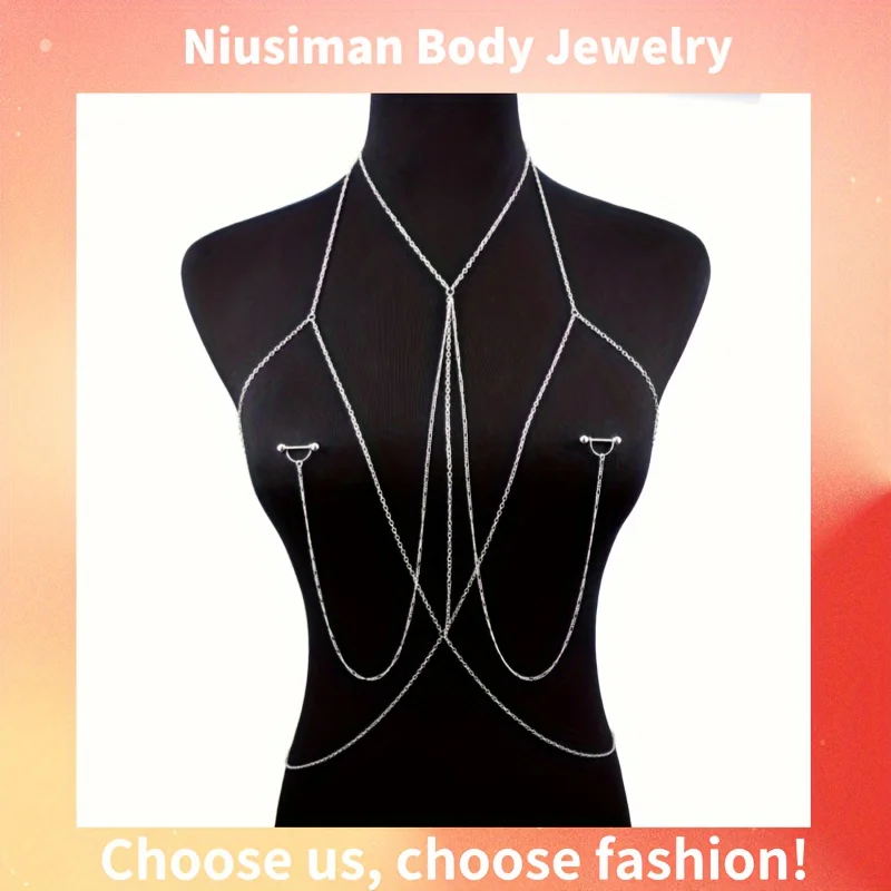 Body Jewelry Chest - Элегантная и сексуальная цепочка для тела,