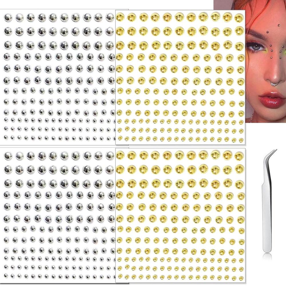 Body Jewelry Nose - Набор из 661 шт. накладных пирсинги