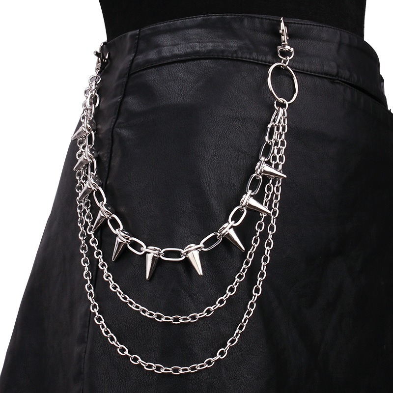 Body Jewelry Waist - Хип-хоп, панк-рок, металлические брюки, поясная цепочка