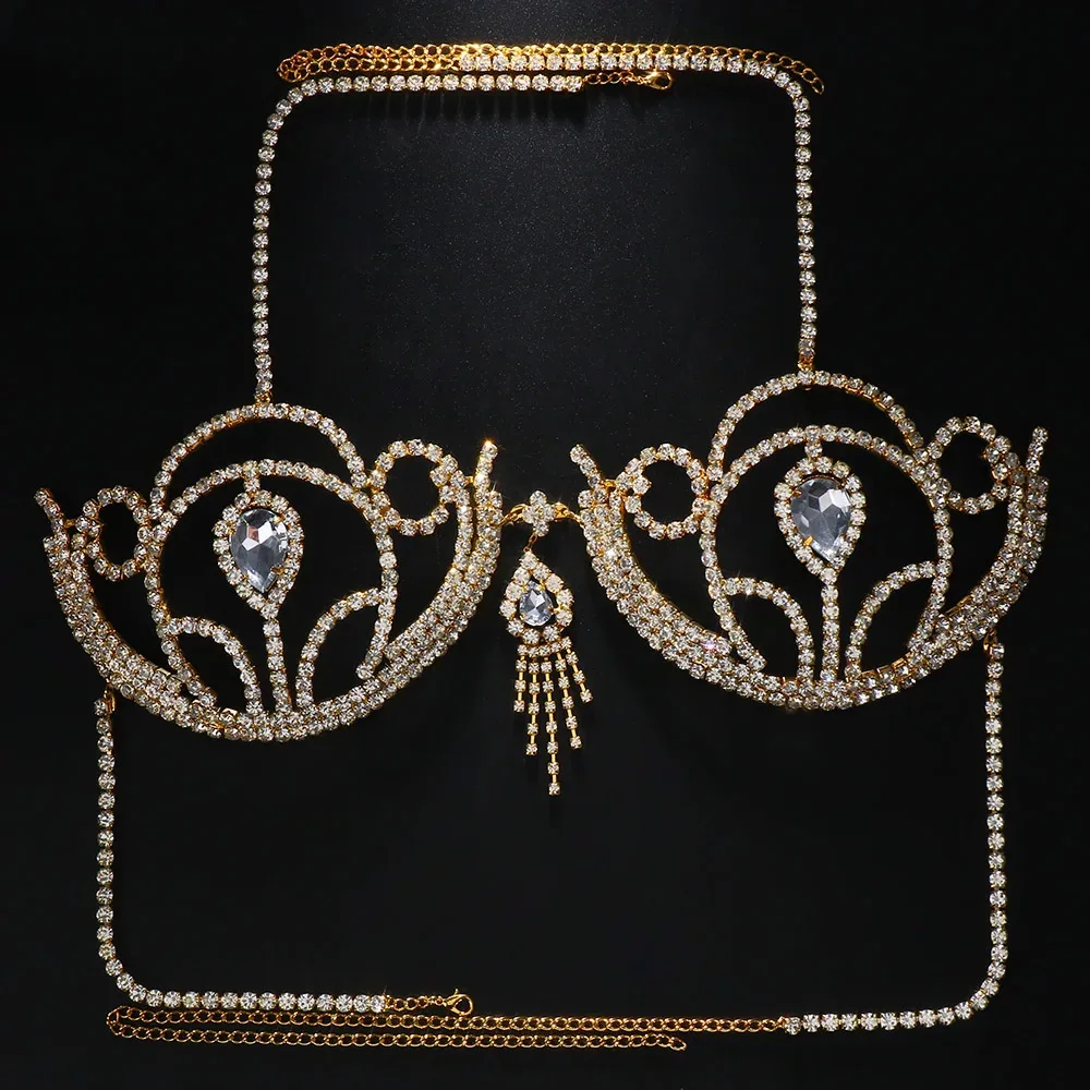 Роскошный женский бюстгальтер- – обзор и цена Body Jewelry Chest