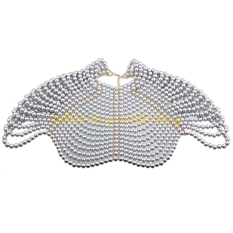 49MD Элегантная женская шаль М – обзор и цена Body Jewelry Necklace