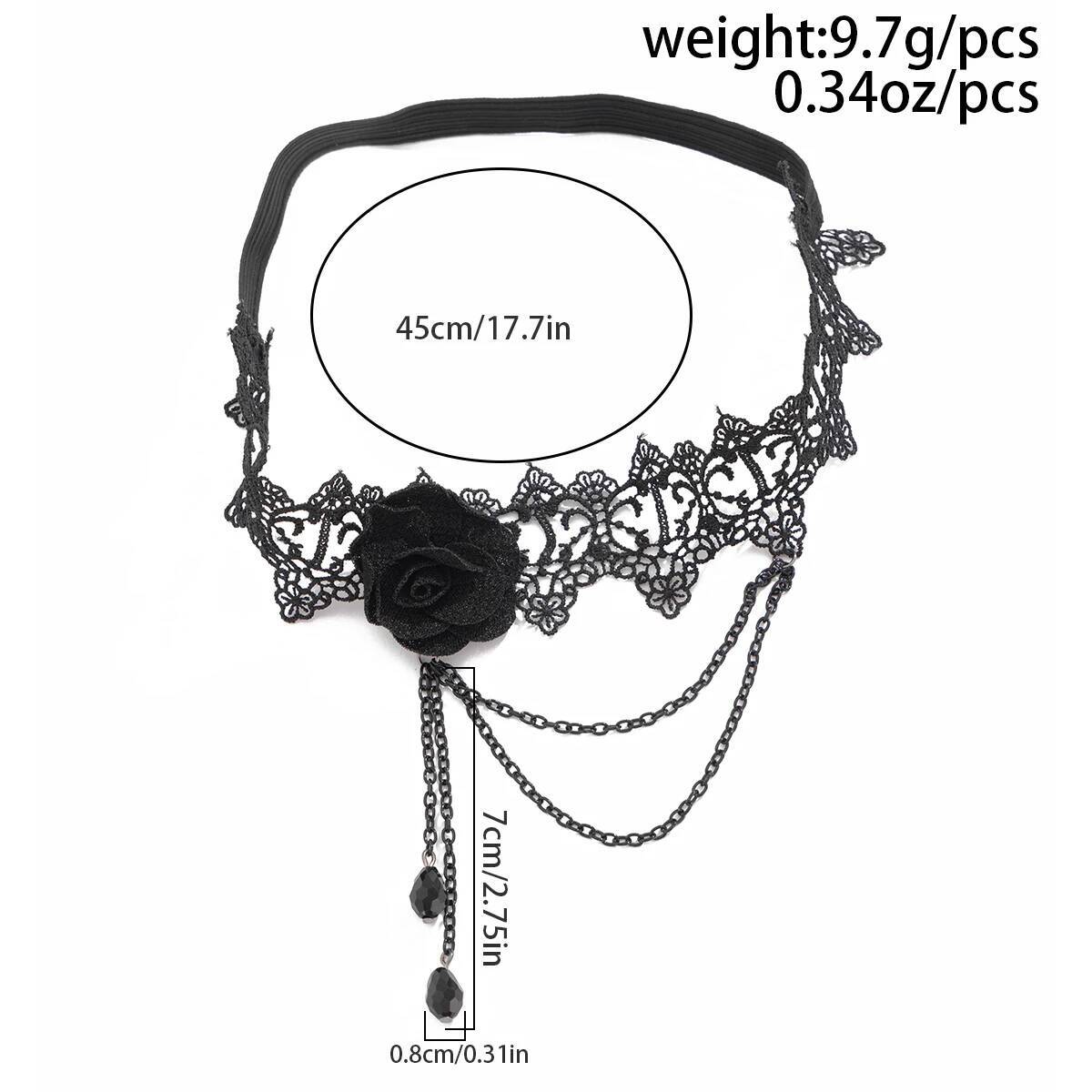 Lacteo панк сексуальная черная – обзор и цена Body Jewelry Leg Chain