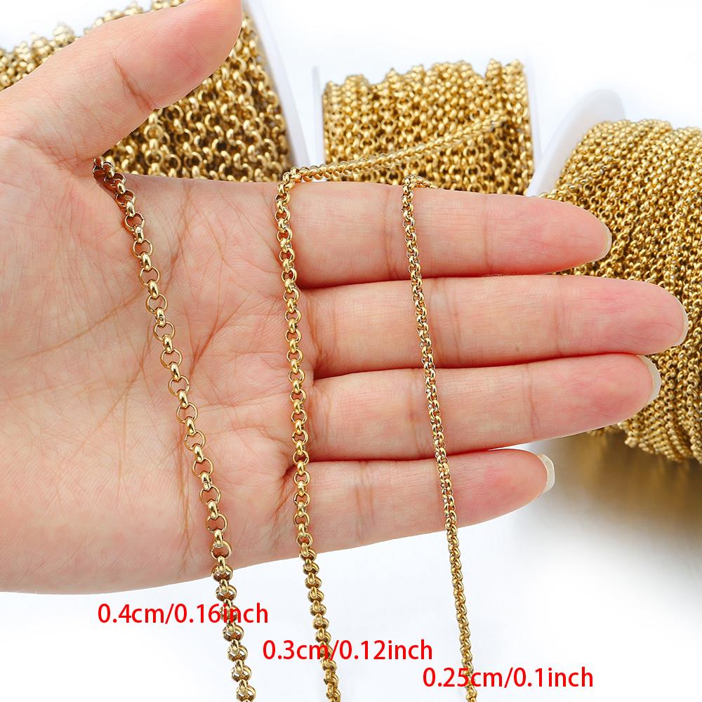 1 метр цепочки из нержавеющей  – обзор и цена Body Jewelry Bulk