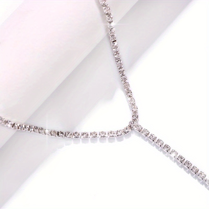 Цепочка на ногу со сверкающими – обзор и цена Body Jewelry Leg Chain