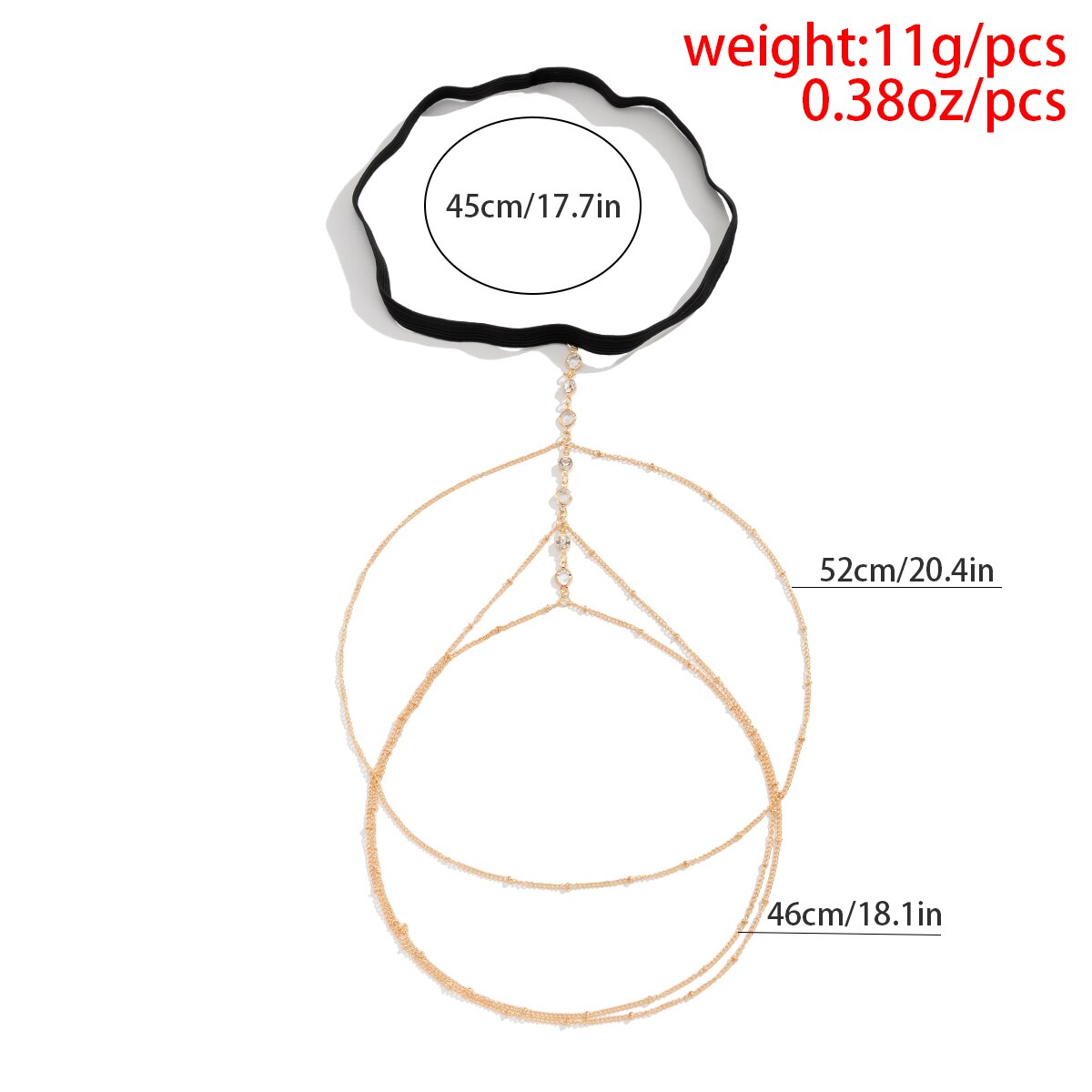 Женская подвязка на ногу с 3 м – обзор и цена Body Jewelry Leg Chain