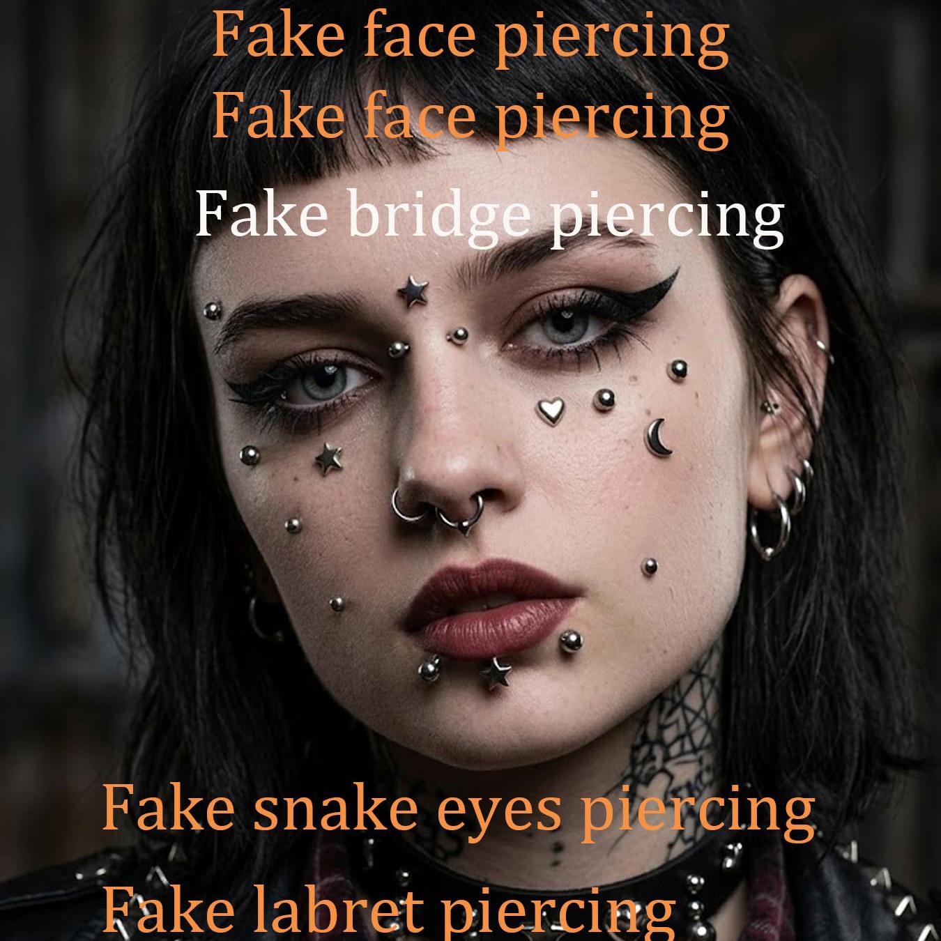 Накладные украшения для лица:  – обзор и цена Body Jewelry Nose