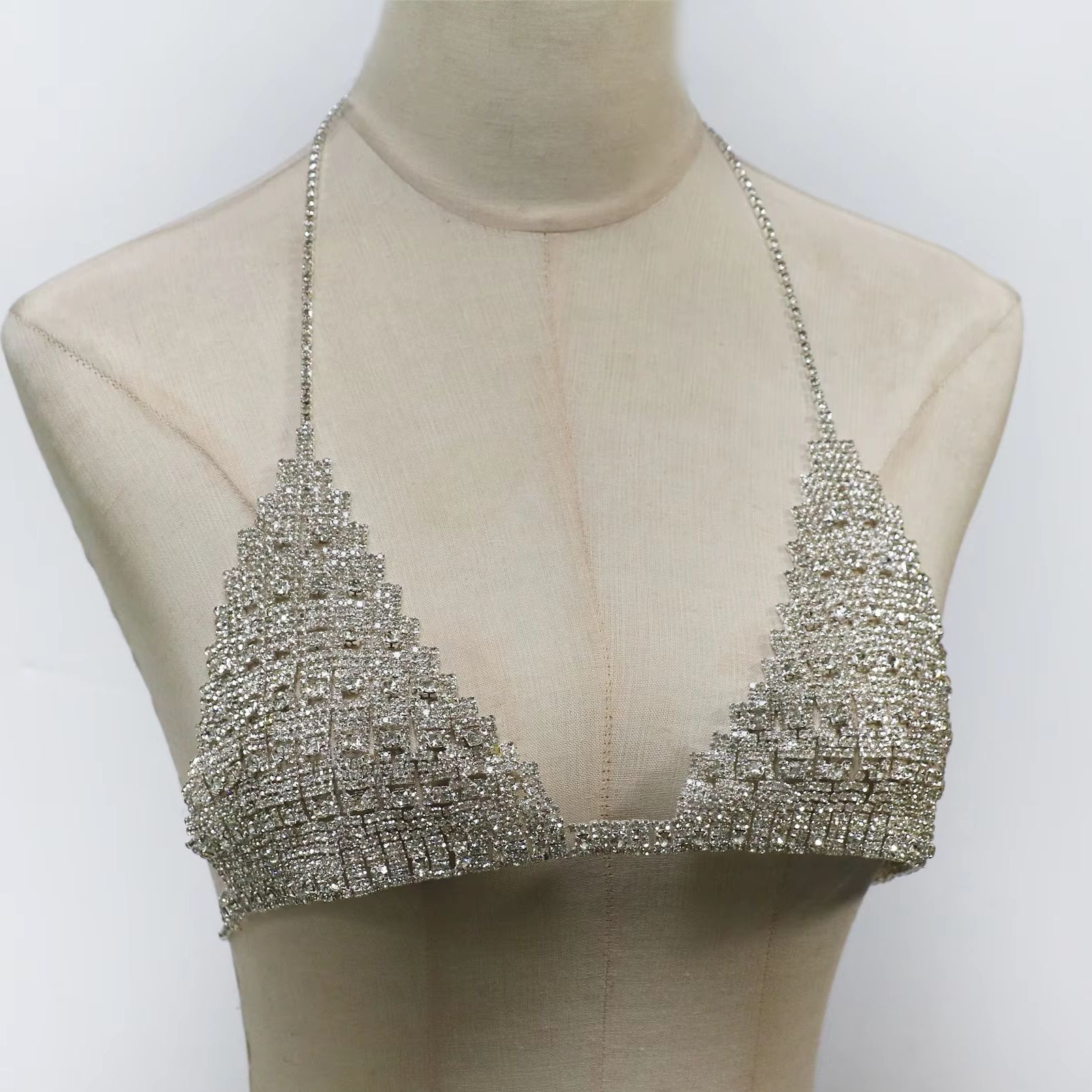 1 шт. Модная цепочка на шею в  – обзор и цена Body Jewelry Chest