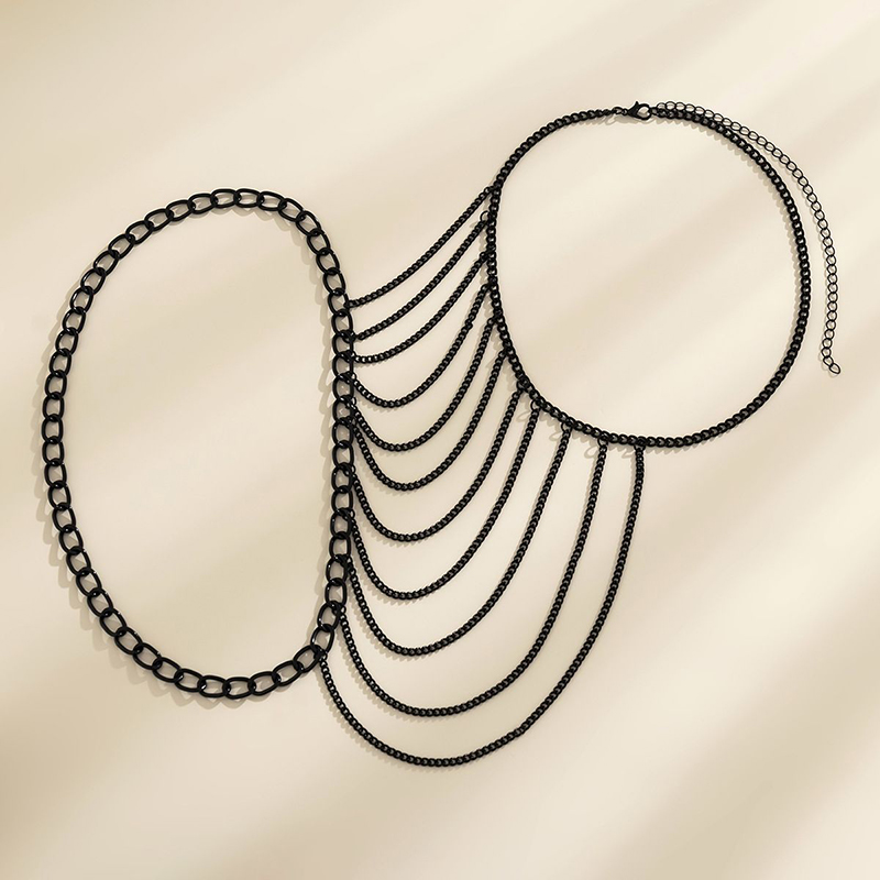 Многослойная цепочка на плечо  – обзор и цена Body Jewelry Necklace