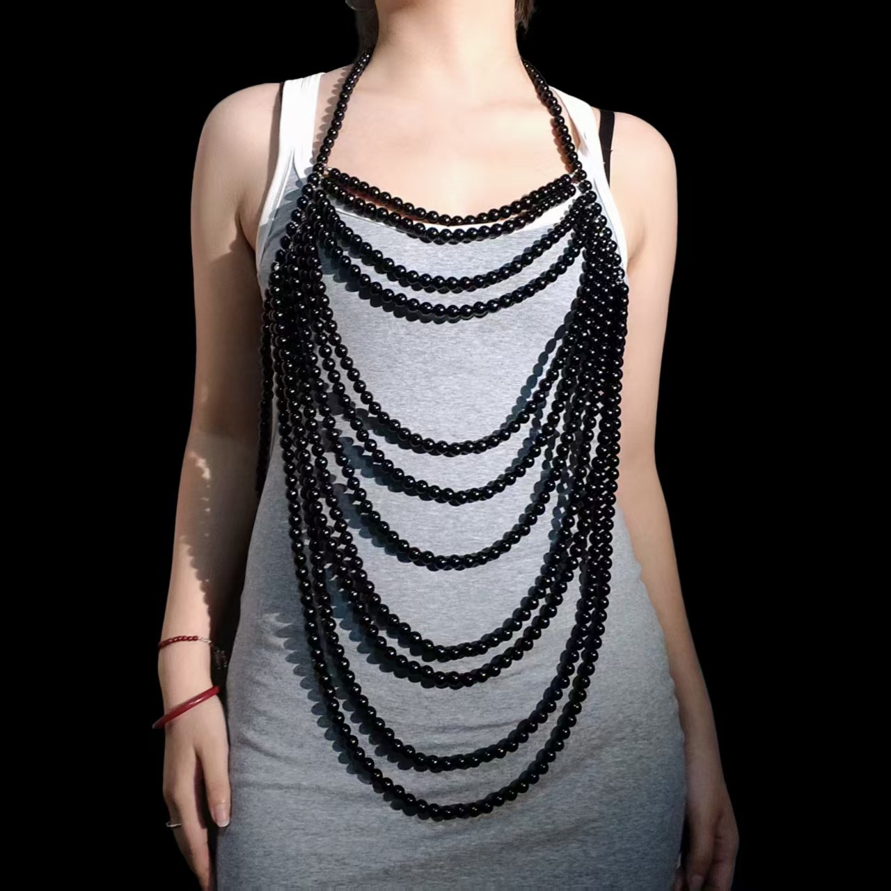 Стильная панк-цепочка на тело  – обзор и цена Body Jewelry Necklace