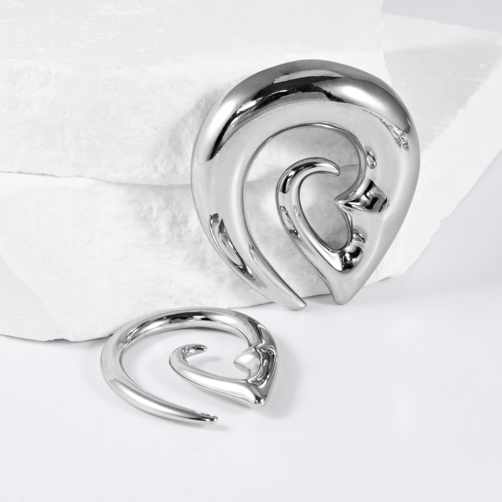 1 шт. Серебристые серьги-ганте – обзор и цена Body Jewelry Hangers
