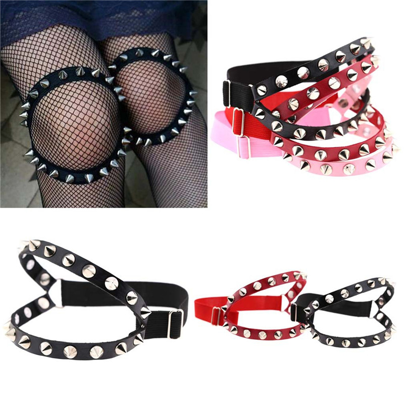 Панк-украшения из кожи с закле – обзор и цена Body Jewelry Leg Chain