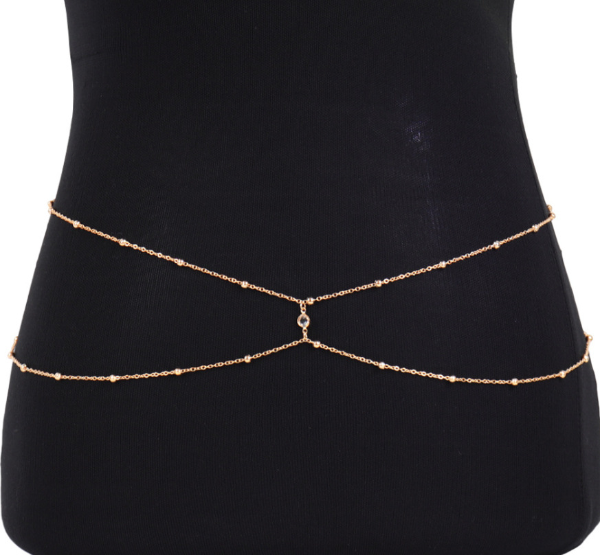 Цепочка для живота Женская зол – обзор и цена Body Jewelry Chest