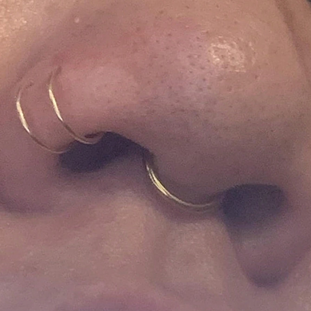 Имитация пирсинга носа и септу – обзор и цена Body Jewelry Nose